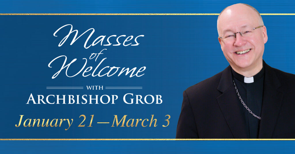 Archbishop Elect Grob's Thanksgiving Mass